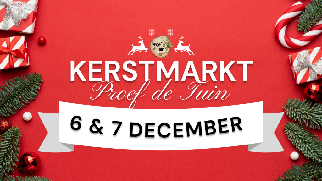 6 en 7 december Kerstmarkt Proef de Tuin